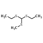 CAS#: 54724-98-0， {[(Ethylsulfanyl)(Methylsulfanyl)Methyl]Sulfanyl}Ethane