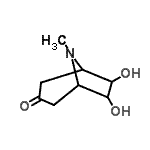 CAS#: 54725-52-9， 6,7-Dihydroxy-8-Methyl-8-Azabicyclo[3.2.1]Octan-3-One