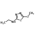CAS#: 54759-89-6， N-Ethyl-5-Methoxy-1,3,4-Thiadiazol-2-Amine