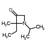 CAS#: 547753-54-8， 2-Ethyl-1-Isopropyl-2-Methyl-3-Azetidinone