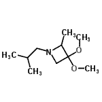 CAS#: 547753-59-3， 1-Isobutyl-3,3-Dimethoxy-2-Methylazetidine