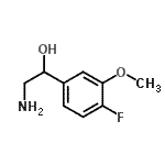 CAS#: 547770-15-0， 2-Amino-1-(4-Fluoro-3-Methoxyphenyl)Ethanol