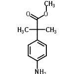 CAS#: 54815-23-5， Methyl 2-(4-Aminophenyl)-2-Methylpropanoate