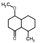 CAS#: 54845-31-7， 4-Methoxy-8-Methyloctahydro-1(2H)-Naphthalenone