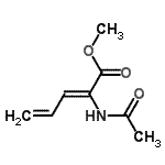 CAS 登录号：548490-77-3， 甲基(2Z)-2-乙酰氨基-2,4-戊二烯酸酯