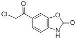 结构式 CAS# 54903-10-5, 6-氯乙酰基-2-苯并噁唑啉酮