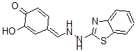 CAS#: 5491-96-3， (4E)-4-[(2-(1,3-Benzothiazol-2-yl)hydrazinyl)methylidene]-2-hydroxycyclohexa-2,5-dien-1-one