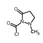 CAS#: 54945-00-5， 2-Methyl-5-Oxo-1-Pyrazolidinecarbonyl Chloride