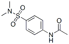 结构式 CAS# 54951-54-1, N-[4-[(二甲基氨基)磺酰基]苯基]-乙酰胺