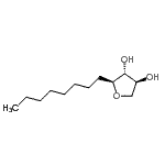 CAS#: 549527-19-7， (2S,3R,4S)-2-Octyltetrahydro-3,4-Furandiol