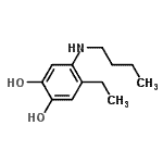 CAS#: 549548-12-1， 4-(Butylamino)-5-Ethyl-1,2-Benzenediol