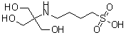 structure of CAS# 54960-65-5, N-Tris[Hydroxymethyl]Methyl-4-Aminobutanesulfonic Acid