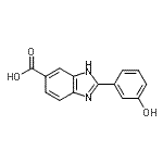 CAS#: 550300-30-6， 2-(3-Hydroxyphenyl)-1H-Benzimidazole-6-Carboxylic Acid