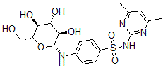 CAS#: 55101-26-3， N(4)-Glucopyranosylsulfamethazine