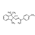 CAS#: 55120-60-0， 1,3,3-Trimethyl-2-[Methyl(4-Methylphenyl)Carbonohydrazonoyl]-2-Indolinol