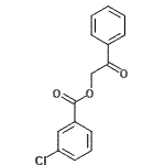 CAS#: 55184-84-4， 2-Oxo-2-Phenylethyl 3-Chlorobenzoate