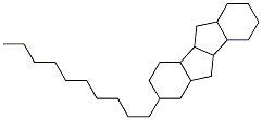 CAS 登录号：55191-42-9， 2-癸基十六氢茚并[2,1-a]茚
