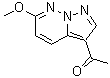 CAS 登录号：551920-20-8， 1-(6-甲氧基吡唑o[1,5-b]哒嗪-3-基)乙酮