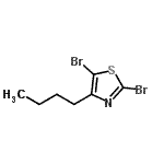 CAS#: 551939-29-8， 2,5-Dibromo-4-Butyl-1,3-Thiazole