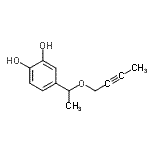 CAS#: 551941-21-0， 4-[1-(2-Butyn-1-Yloxy)Ethyl]-1,2-Benzenediol