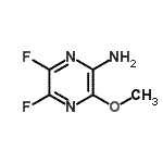 CAS#: 55215-73-1， 5,6-Difluoro-3-Methoxy-2-Pyrazinamine