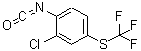 CAS#: 55225-89-3， 2-Chloro-1-Isocyanato-4-Trifluoromethylsulfanyl-Benzene