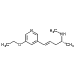 CAS#: 552302-13-3， (2R,4E)-5-(5-Ethoxy-3-Pyridinyl)-N-Methyl-4-Penten-2-Amine