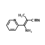 CAS#: 55330-49-9， (2Z)-3-Amino-2-Methyl-3-(2-Pyridinyl)Acrylonitrile