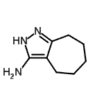 CAS#: 55440-18-1， 2,4,5,6,7,8-Hexahydrocyclohepta[c]Pyrazol-3-Amine