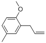 structure of CAS# 55469-26-6, 3-(2-Methoxy-5-Methylphenyl)-1-Propene;2-Allyl-1-Methoxy-4-Methyl-Benzene;2-Allyl-1-Methoxy-4-Methylbenzene;1-Methoxy-4-Methyl-2-Prop-2-Enyl-Benzene