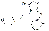 CAS#: 55469-57-3， 2-[(2-Methylphenyl)Imino]-3-[3-(4-Morpholinyl)Propyl]-4-Thiazolidinone