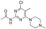 CAS#: 55477-34-4， N-[4-Chloro-6-(4-Methylpiperazino)-5-Methylpyrimidin-2-Yl]Acetamide