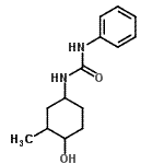 CAS#: 55521-13-6， 1-(4-Hydroxy-3-Methylcyclohexyl)-3-Phenylurea