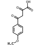 CAS#: 55558-77-5， 4-(4-Methoxyphenyl)-2,4-Dioxobutanoic Acid