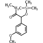 CAS#: 55590-93-7， Methyl (3-Methoxyphenyl)[(Trimethylsilyl)Oxy]Acetate