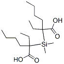 CAS 登录号：55621-06-2， 二甲基硅烷亚基二(2-乙基己酸酯)