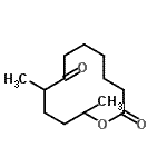 CAS#: 55649-87-1， 9,12-Dimethyloxacyclododecane-2,8-Dione