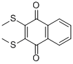 结构式 CAS# 55699-85-9, 2,3-二(甲硫基)-1,4-萘二酮
