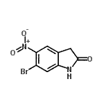 CAS#: 557093-47-7， 6-Bromo-5-Nitro-1,3-Dihydro-2H-Indol-2-One