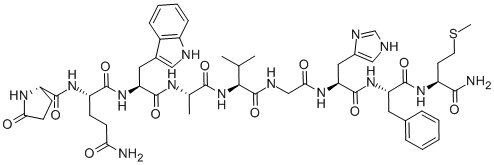 CAS 登录号：55749-97-8， 雨滨蛙肽