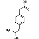 CAS 登录号：55784-07-1， (4-异丙氧基苯基)乙酸