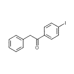 结构式 CAS# 55794-28-0, 1-(4-碘苯基)-2-苯乙酮