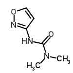 CAS#: 55807-89-1， 3-Isoxazol-3-Yl-1,1-Dimethyl-Urea