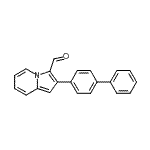 CAS#: 558473-55-5， 2-(4-Biphenylyl)-3-Indolizinecarbaldehyde
