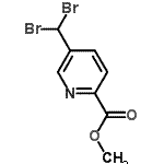 CAS 登录号：55876-83-0， 甲基5-(二溴甲基)-2-吡啶羧酸酯