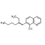 CAS#: 55877-07-1， 7-(2-Ethyl-1-Hexen-1-Yl)-8-Quinolinol