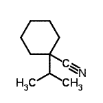 CAS#: 55897-67-1， 1-Isopropylcyclohexanecarbonitrile