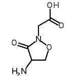 CAS 登录号：559208-67-2， (4-氨基-3-氧代-1,2-恶唑烷-2-基)乙酸