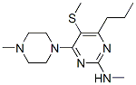 CAS#: 55921-72-7， N-Methyl-4-(4-Methylpiperazino)-5-Methylthio-6-Propyl-2-Pyrimidinamine