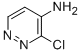 structure of CAS# 55928-83-1, 4-Amino-3-Chloropyridazine;3-Chloro-Pyridazin-4-Ylamine;4-AMINO-3-CHLOROPYRIDAZINE;3-Chloropyridazin-4-Amine